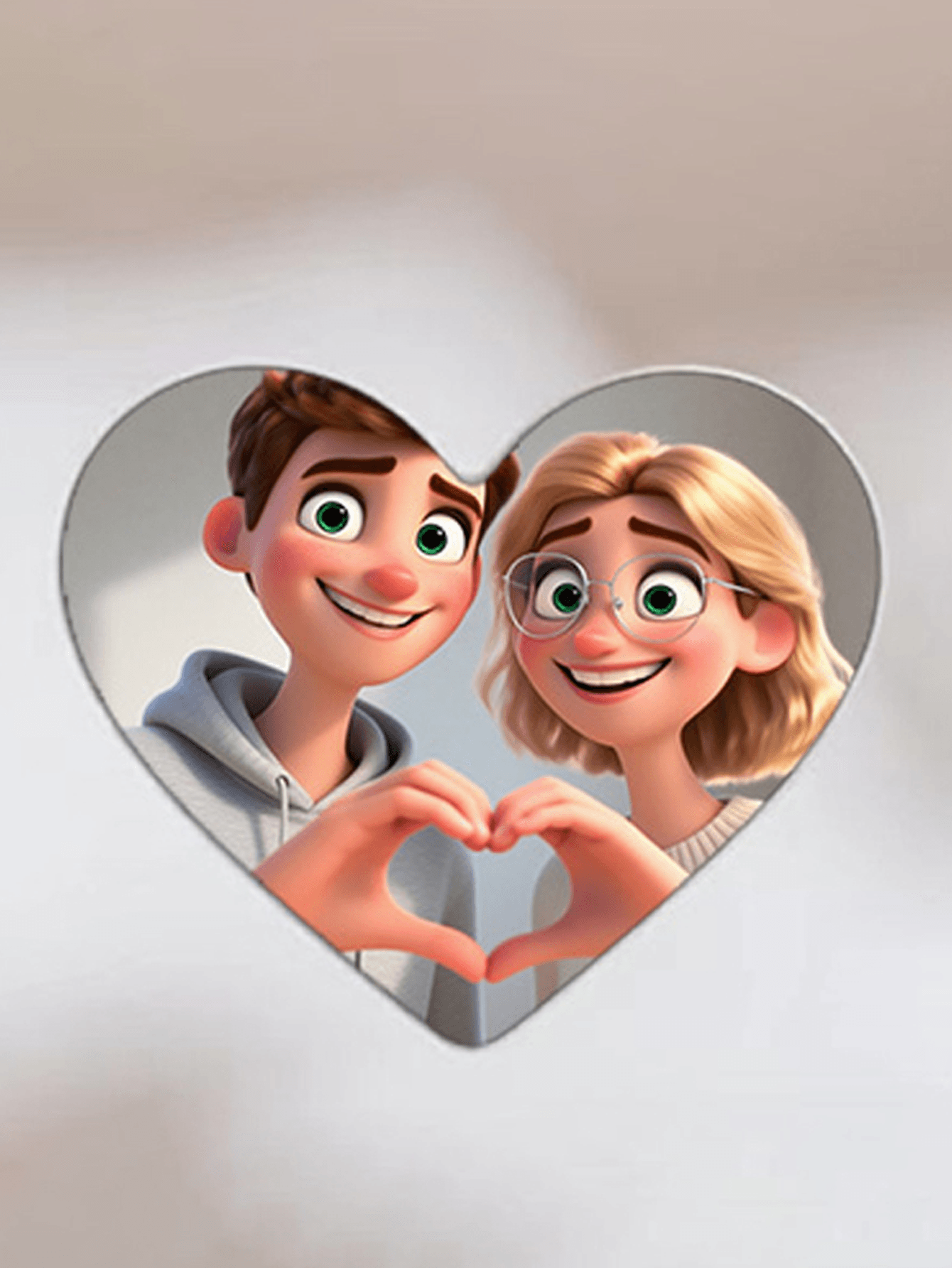 Pixar-Style Photo Customization for refrigerator sticker